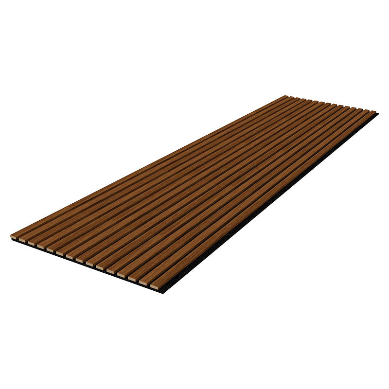MDF and PET acoustic wall panel 60 x 260 cm Tezza Brown