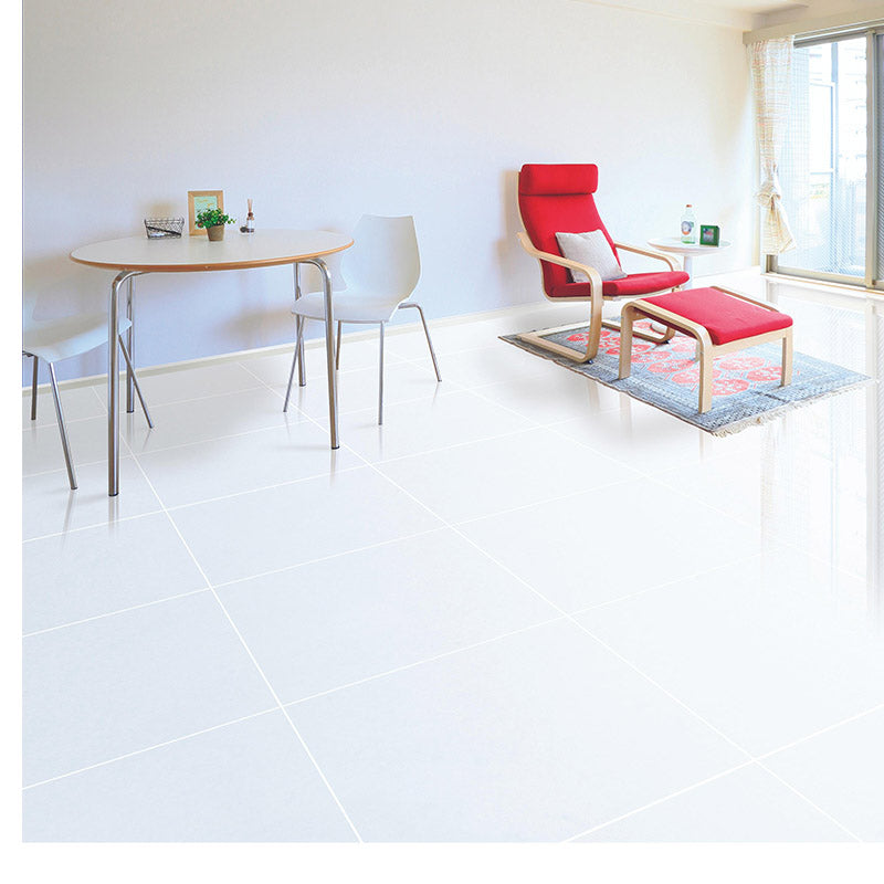 51x51 cm White Nevado ceramic tile 2.08m2