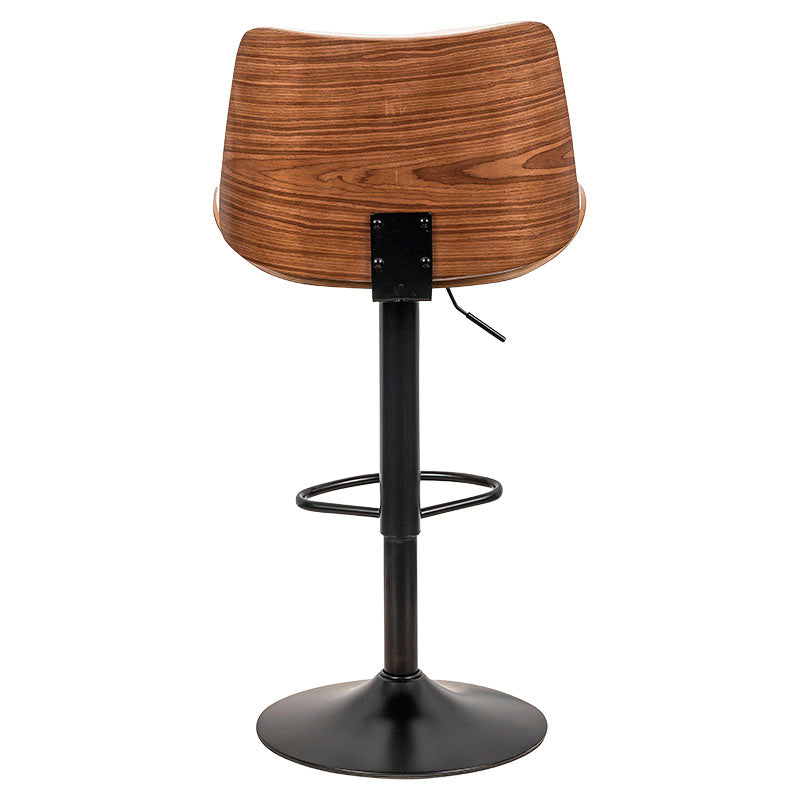White lounge bar-style bench 82 x 92 x 78 cm supports up to 150 kg ...
