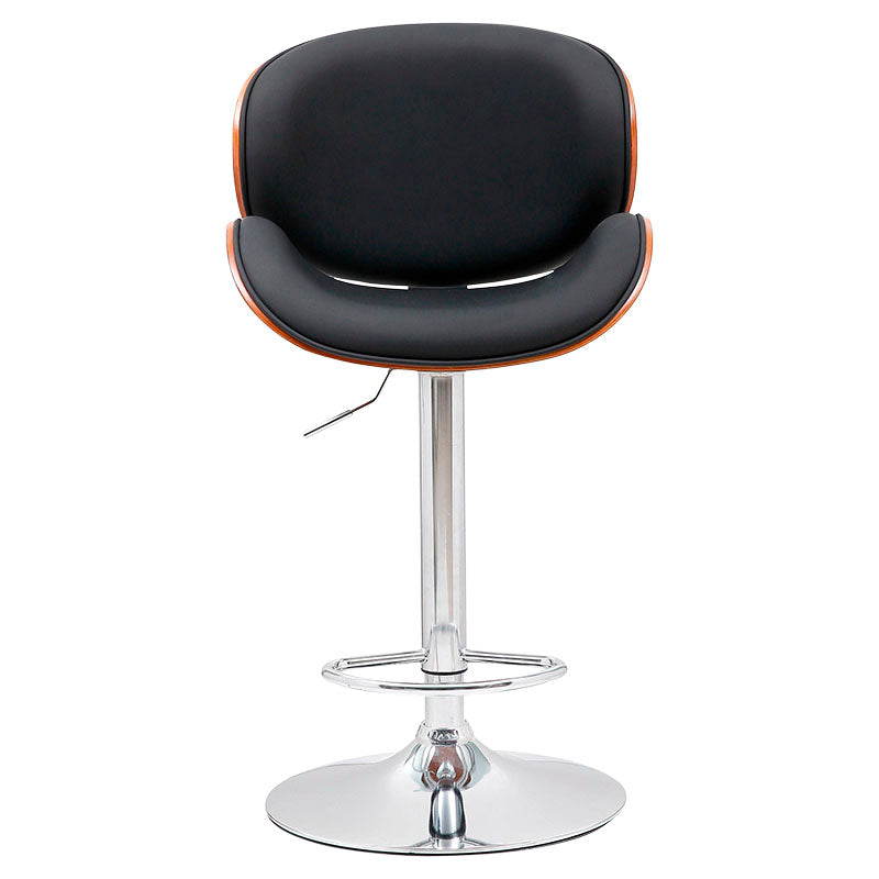 Basic Living Black Bar Stool Supports up to 117.9 kg 50 x 52.5 x 94.5 ...
