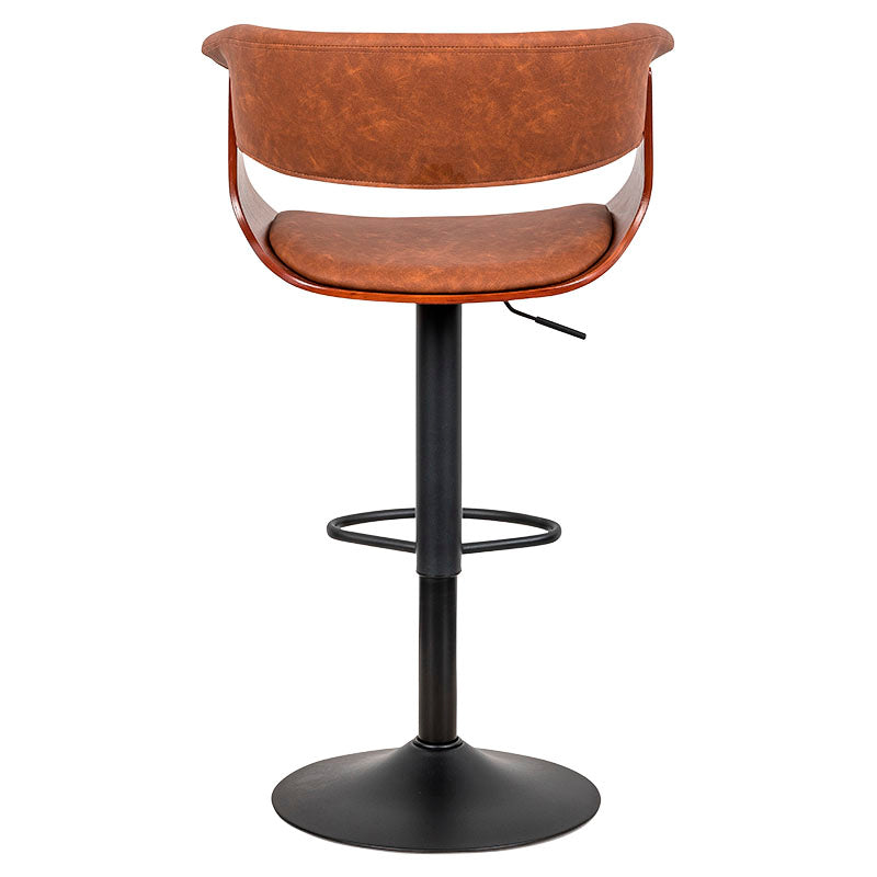 Basic Living Brown Bar Stool holds up to 117.9 kg 58 x 50 x 89.5 cm