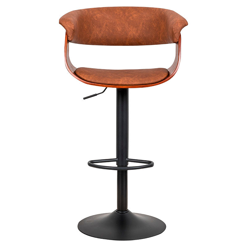 Basic Living Brown Bar Stool holds up to 117.9 kg 58 x 50 x 89.5 cm