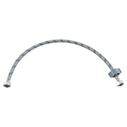 Tubo de abasto acero inoxidable para lavamanos - fregadero1/2" FIP x 1/2" FIP 60 cm Tezza