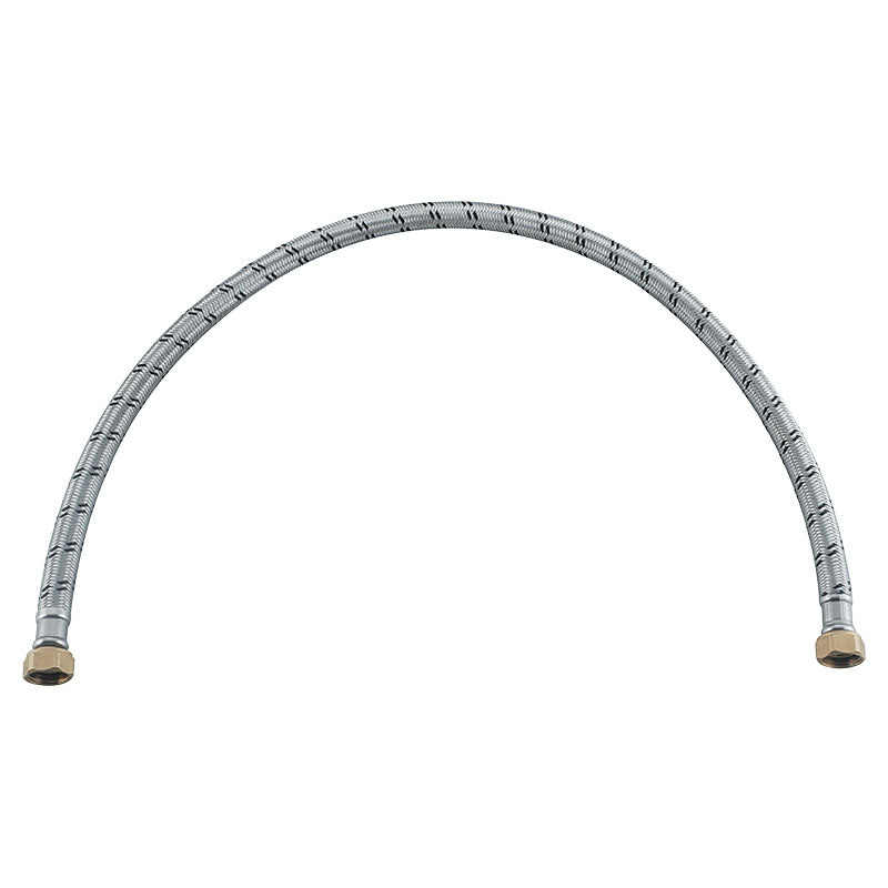 Manguera acero inoxidable para calentador 1/2" FIP x 1/2" FIP 80 cm Tezza