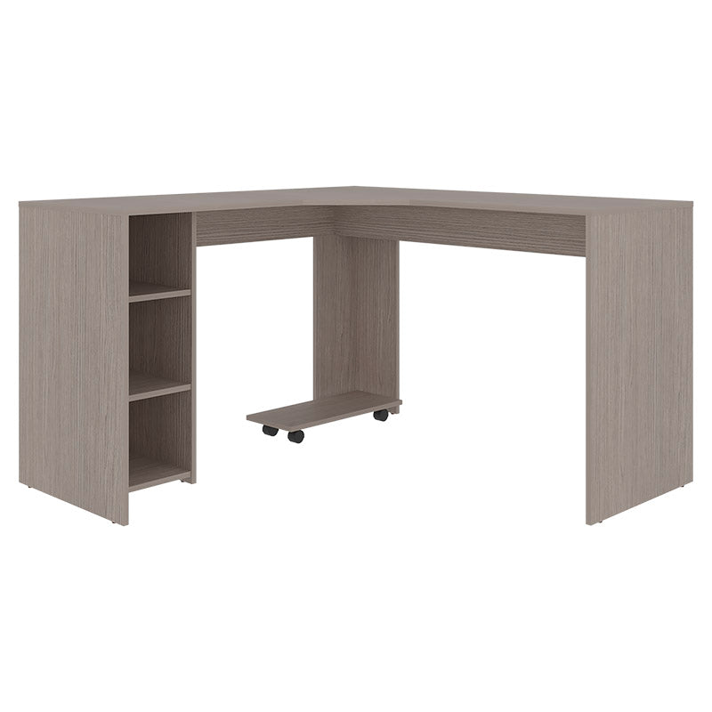 Escritorio en L Baggio de melamina positano 130 x 130 x 76.5 cm