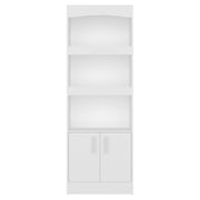 Simma white MDP bookcase 26.3 x 63.2 x 180 cm