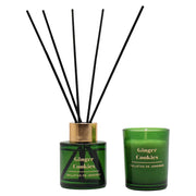 Set navidad ambientador + vela árbol galleta jengibre
