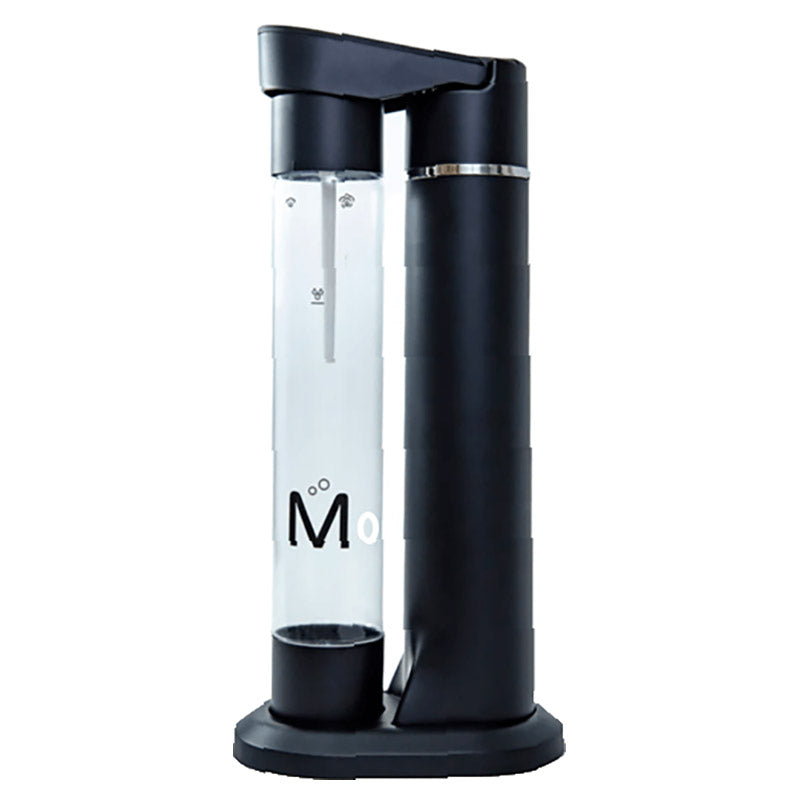 Beverage carbonator 0.85 Liters black includes gas tank MAIM