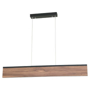 Modern Hanging Lamp Coffee and Black 1 Light 34201