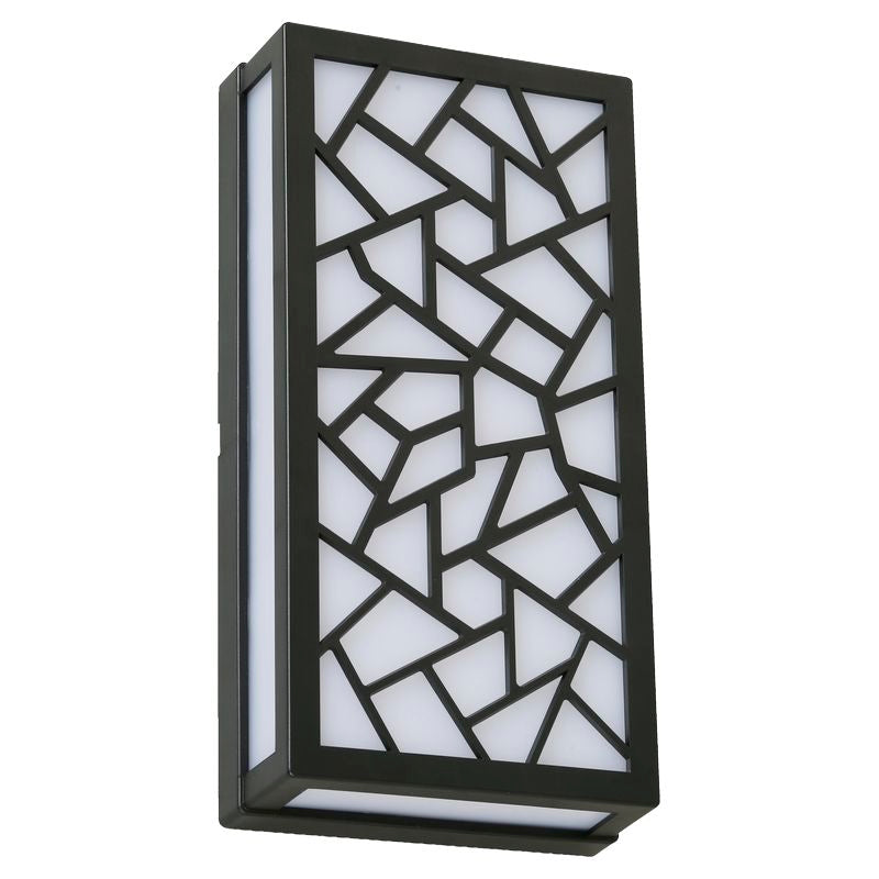 Farol aplique moderna negro 1 luz 34213