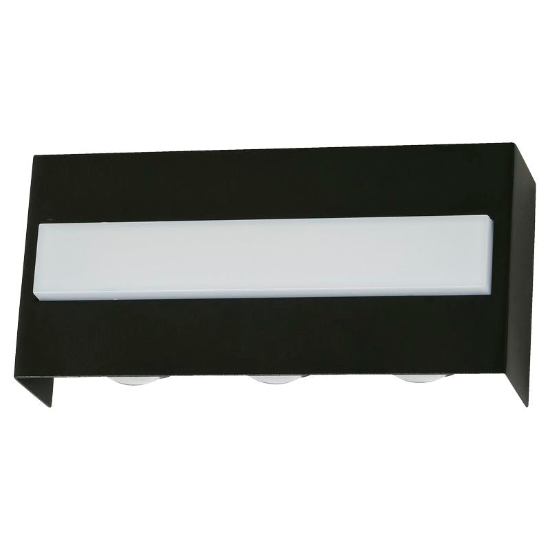 Modern black wall lamp 1 light 34214