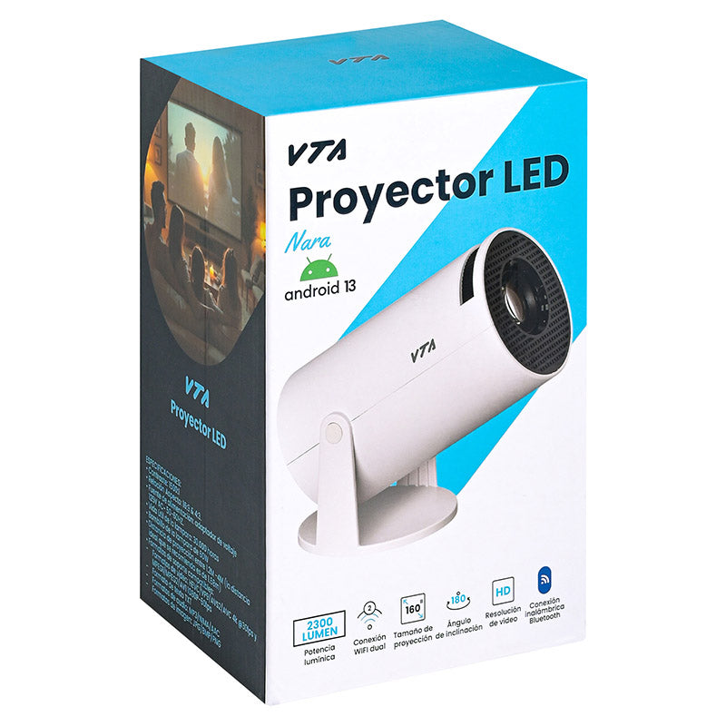 Nara LED Smart HD Projector - 2300 lumens