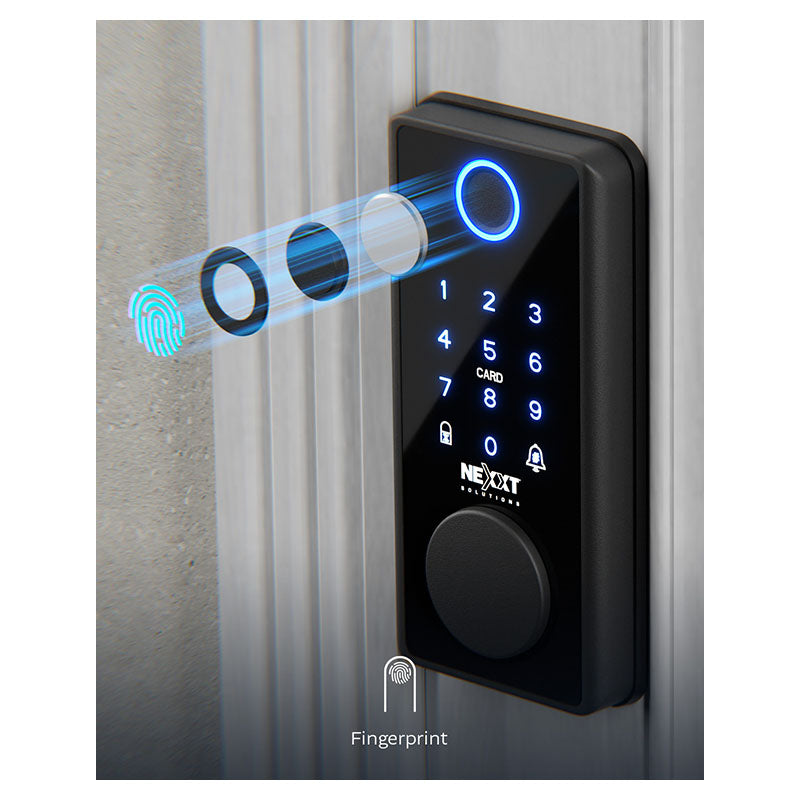 Nexxt Black Wi-Fi Smart Lock