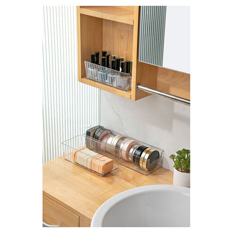 Basic Living 20 x 10 x 6 Clear Acrylic Organizer