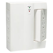 Tezza 6-Outlet 1825W Mobile Power Strip