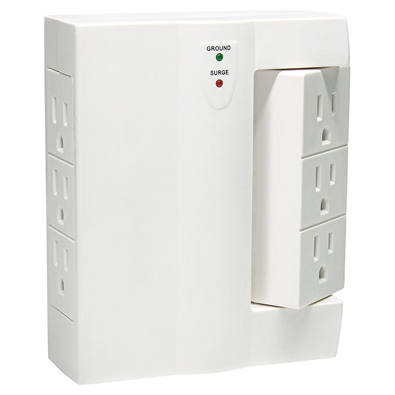 Tezza 6-Outlet 1825W Mobile Power Strip