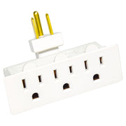 Tezza 3-Outlet 1825W Portable Power Strip