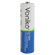 4 baterías recargables AA 2100 mAh Voniko (incluye cable tipo C)