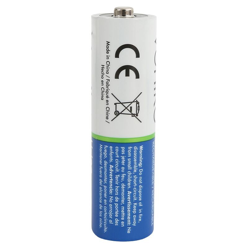 4 baterías recargables AA 2100 mAh Voniko (incluye cable tipo C)