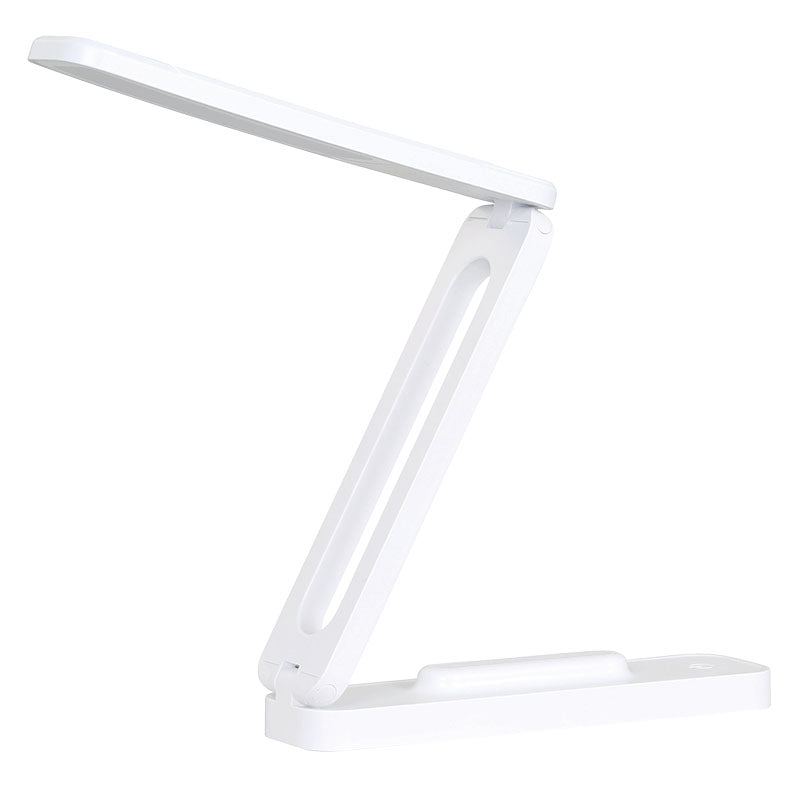 Lámpara de mesa blanca 1 luz batería 34296