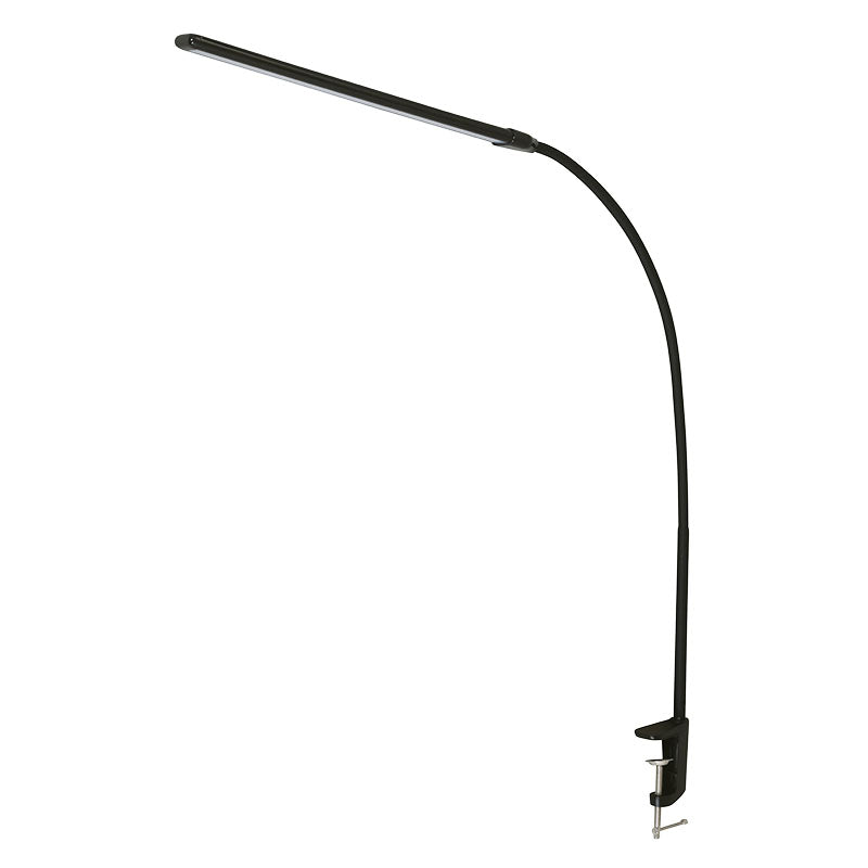 Black 1-light table lamp 34297
