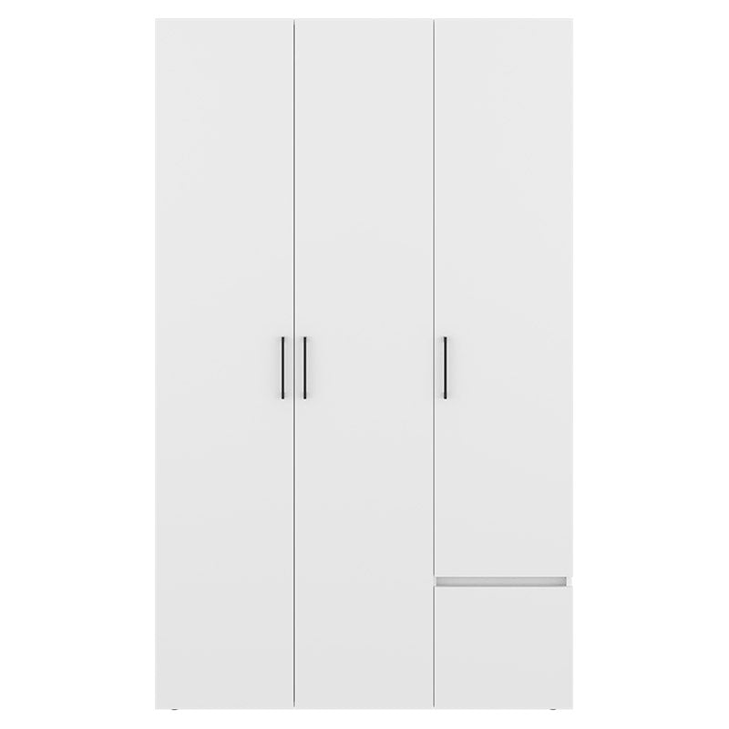 Closet de melamina 3 puertas blanco 120 x 200 x 48,2 cm