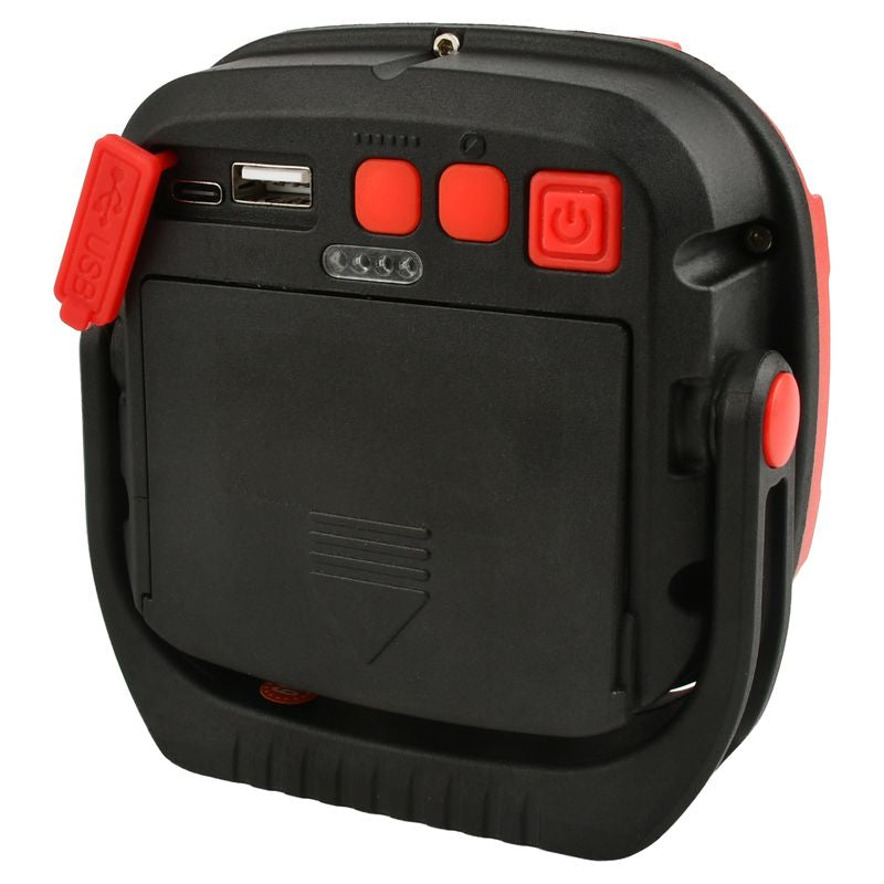 Linterna de trabajo recargable 142 LED 3000 lumenes Tezza