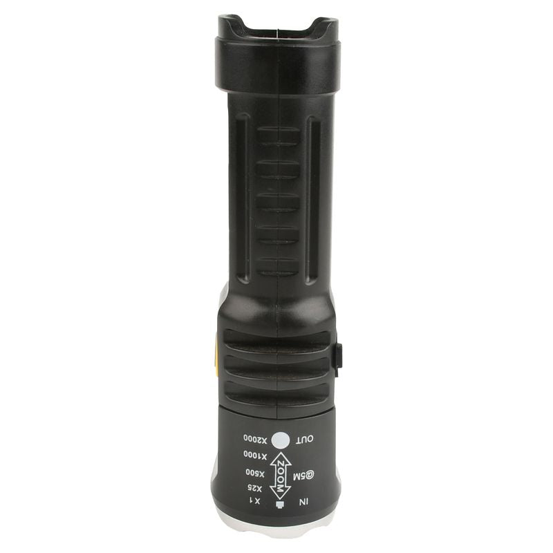 Linterna de mano recargable 2 en 1 con luz lateral, 100 lumenes Tezza