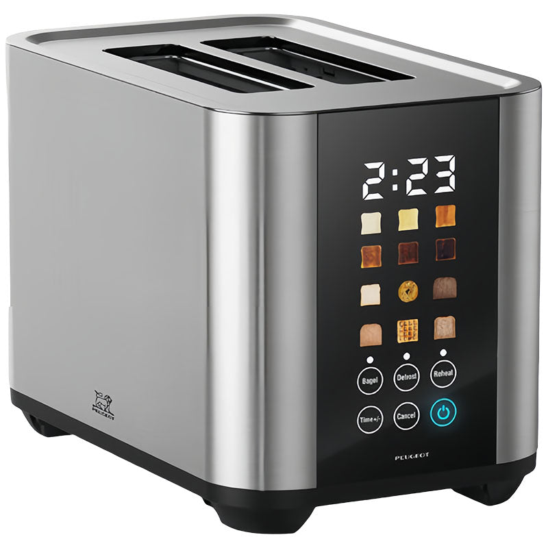 Peugeot Digital Panel Toaster with Automatic Mechanism, 2-Slice, 1000W