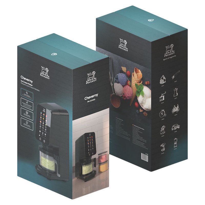 Peugeot touchscreen ice cream and beverage machine