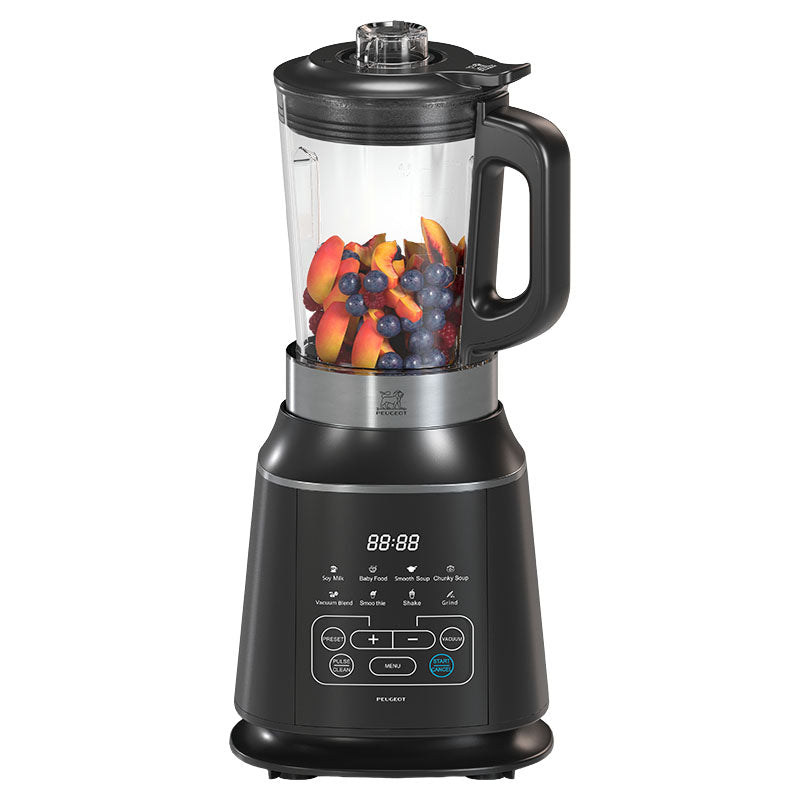 Peugeot Multifunction Vacuum Blender and Cooker 800W 2 Liters Black