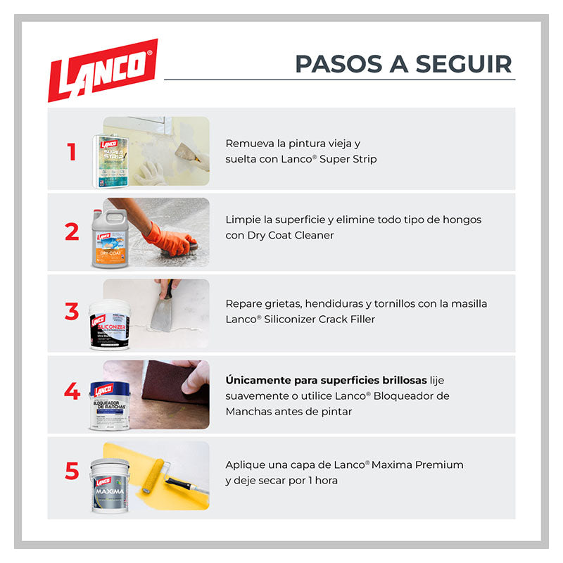 Pintura látex Maxima deep satín cubeta 5 galones
