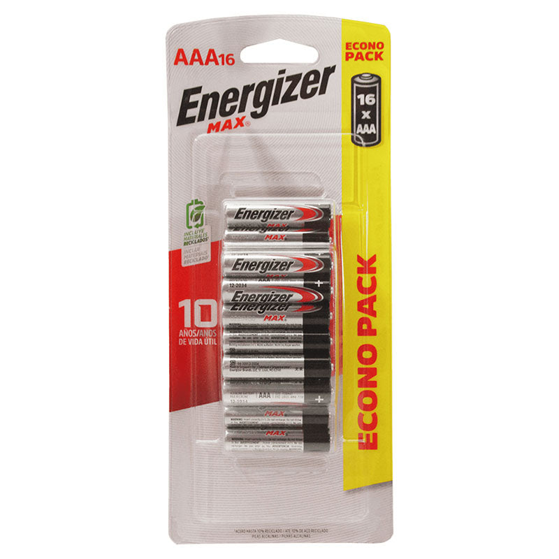 Batería AAA 16 piezas Energizer