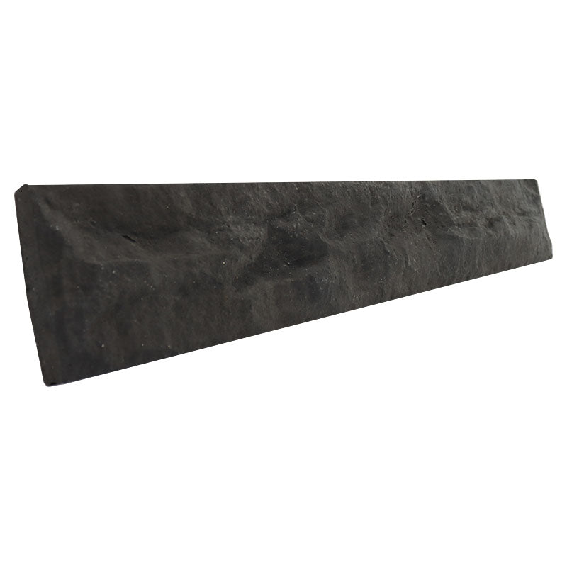 Mortar facing tile 15 x 60 Azzabache black 0.54 m2