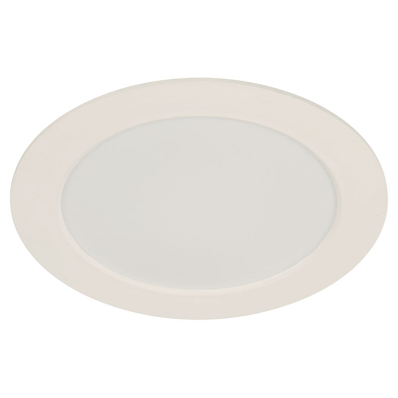 12W Round Recessed LED Panel, White Light