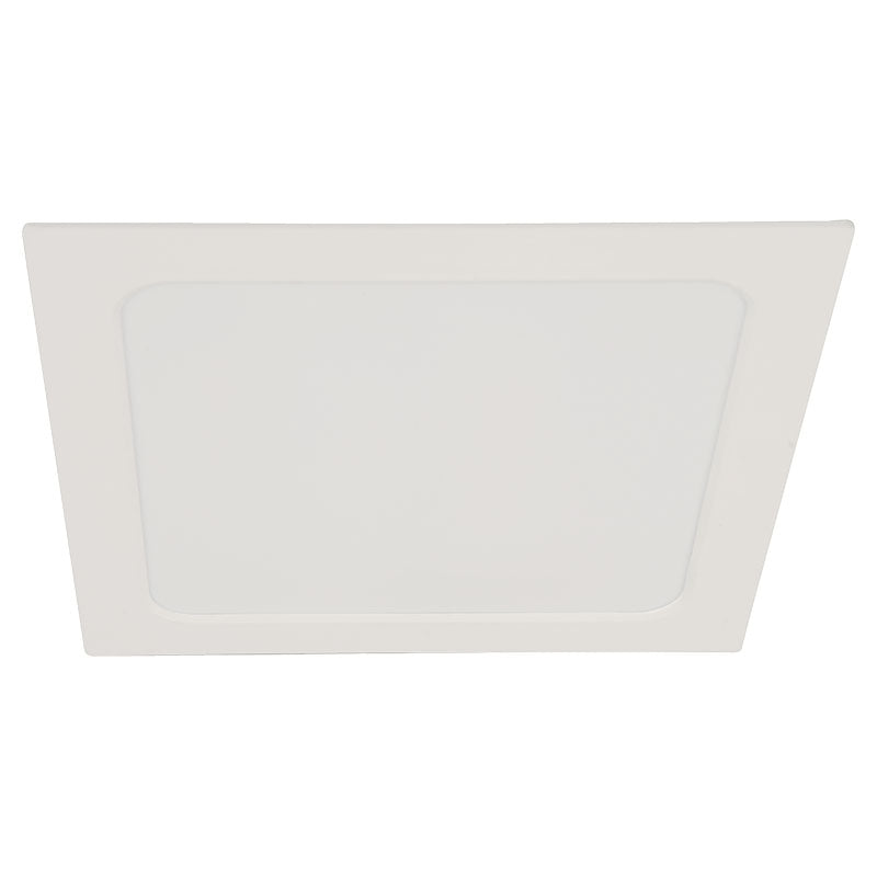 Square Recessed LED Panel Light, 18W, Cool White