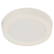 Panel LED de sobreponer circular 12 W luz blanca
