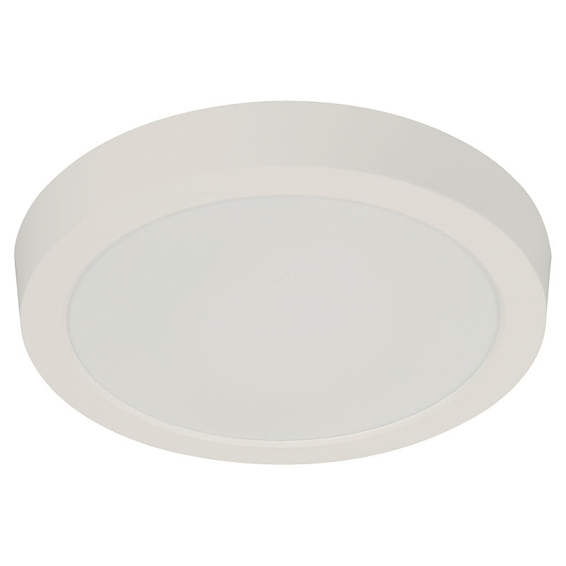 Panel LED de sobreponer circular 18 W luz neutra