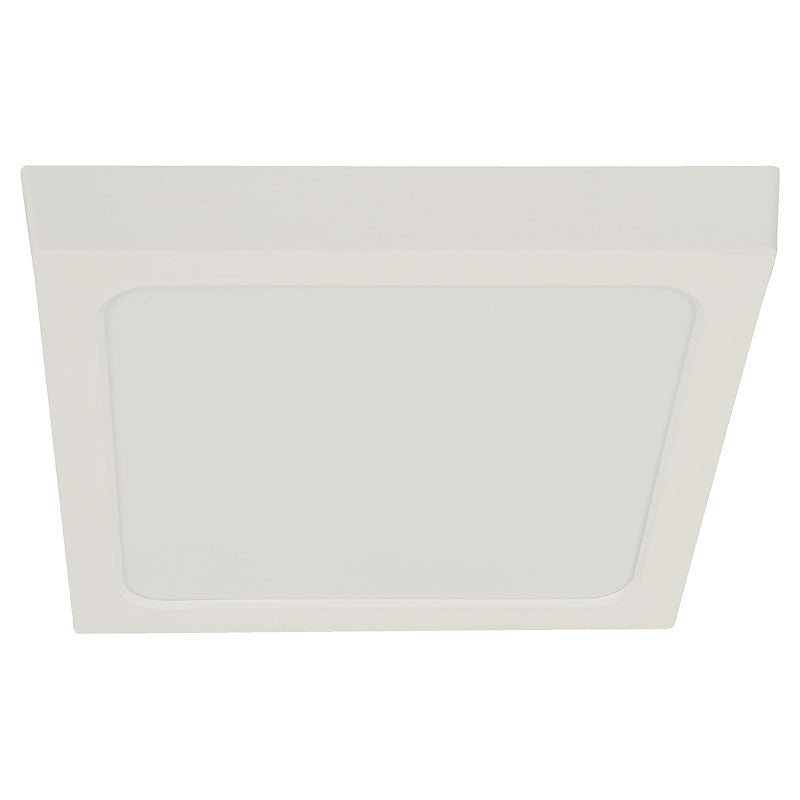 Panel LED de sobreponer cuadrado 18 W luz blanca