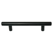 Melrose T-Bar Hollow Steel Handle 9.6 cm Matte Black