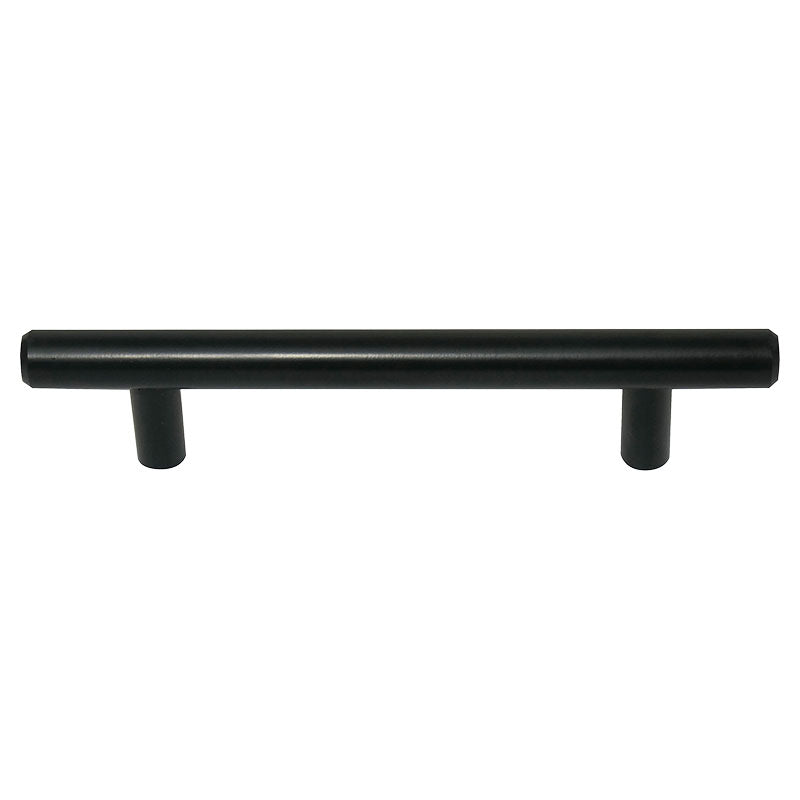Melrose T-Bar Hollow Steel Handle 9.6 cm Matte Black