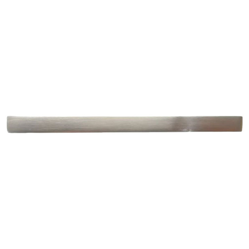 Satin Nickel 12.8 cm Square Bar Aluminum Pull