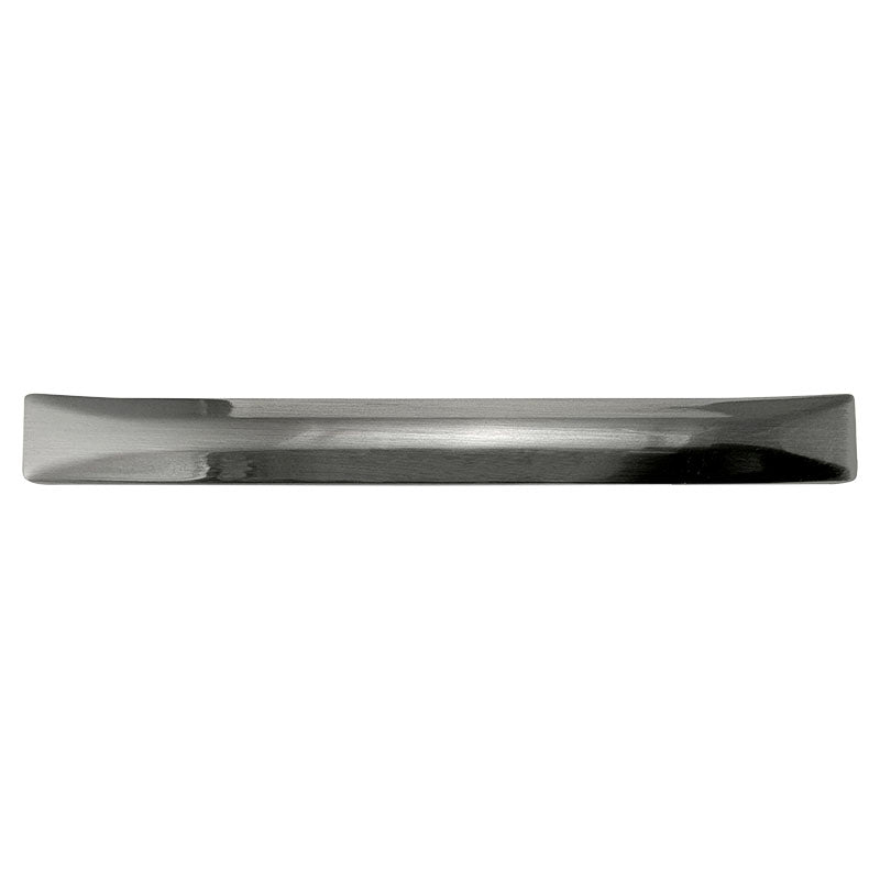 Agarradera Katanoah cuadrada de zinc 16,0 cm níquel satinado
