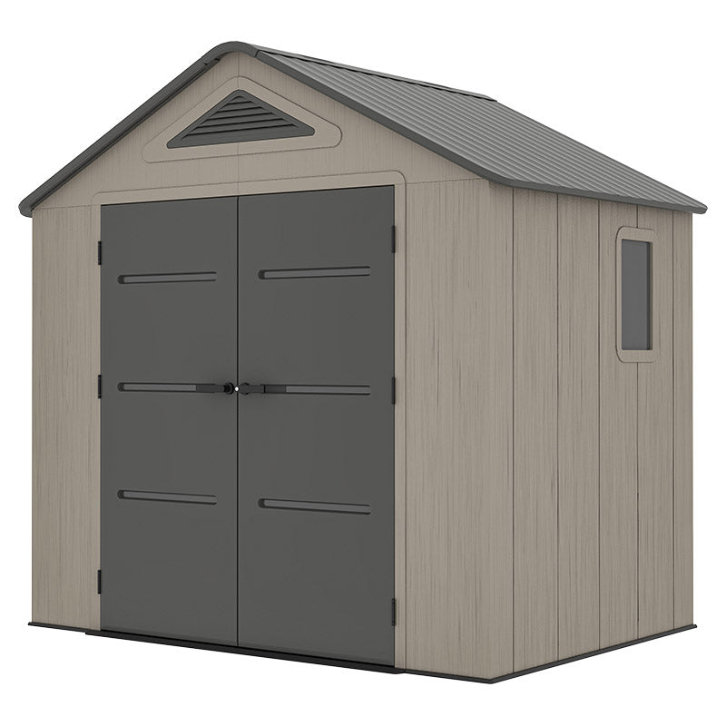 Plastic outdoor storage shed for storage 250 x 180 x 242 cm Tezza