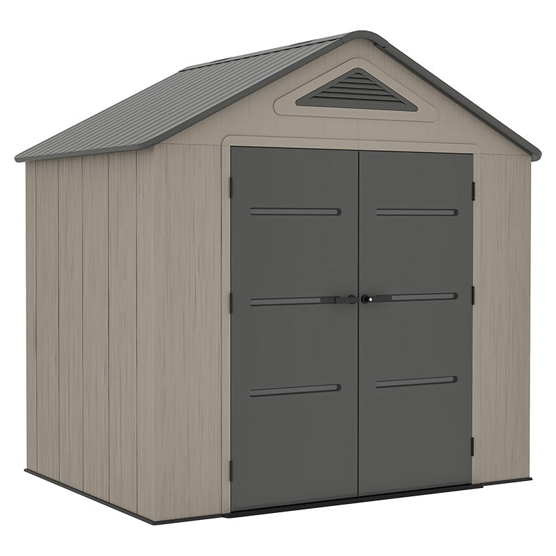 Plastic outdoor storage shed for storage 250 x 180 x 242 cm Tezza