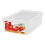 Caja para alimentos plástico transparente 11,5 x 20,5 x 36 cm Utti