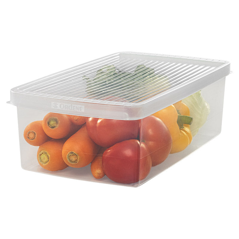 Caja para alimentos plástico transparente 11,5 x 20,5 x 36 cm Utti
