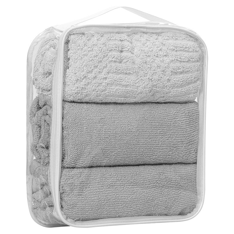 Organizador flexible plástico transparente 8 x 21 x 24 cm