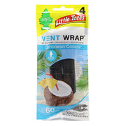 Set of 4 Little Trees Caribbean Colada Air Fresheners