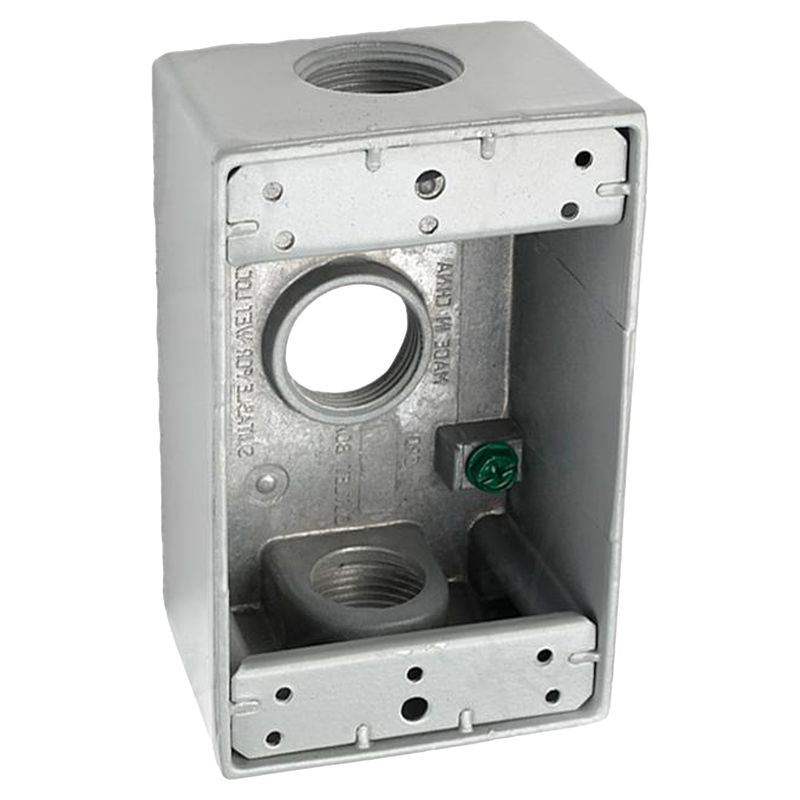 Caja rectangular EMT 1/2" 12.7 mm UL Tezza